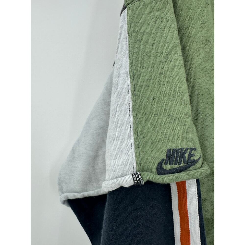 Vintage 90s Nike Air Jordan No.23 Legendary Henley Rugby Long Sleeve Green XL - Picture 6 of 10